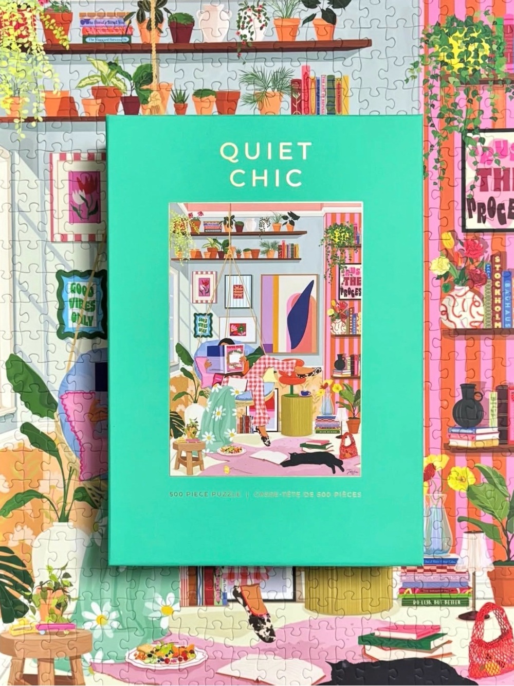 Quiet Chic 500-Piece Jigsaw Puzzle - Hobbry